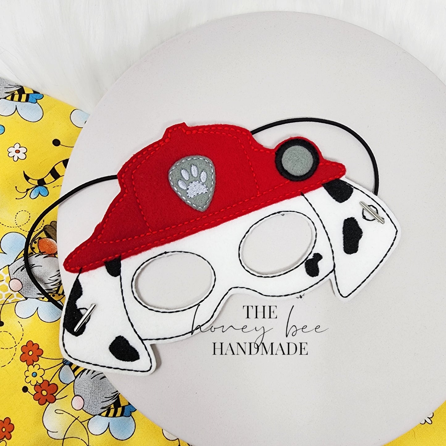 Fire Dog Dress Up Mask