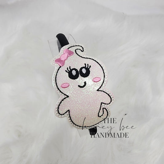 Glitter Girly Ghost Headband Slider