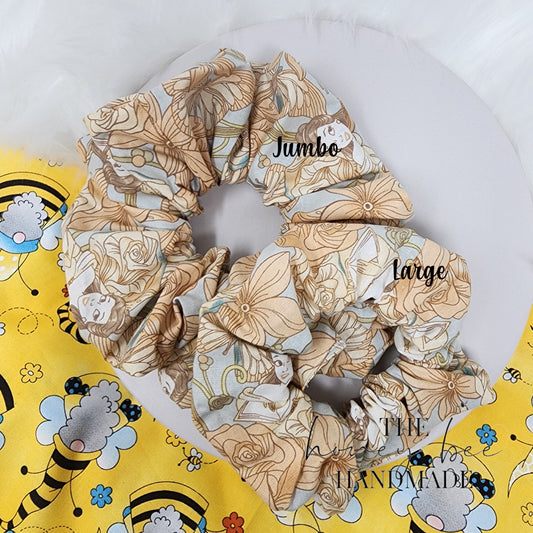 Floral Rose Princess Scrunchie