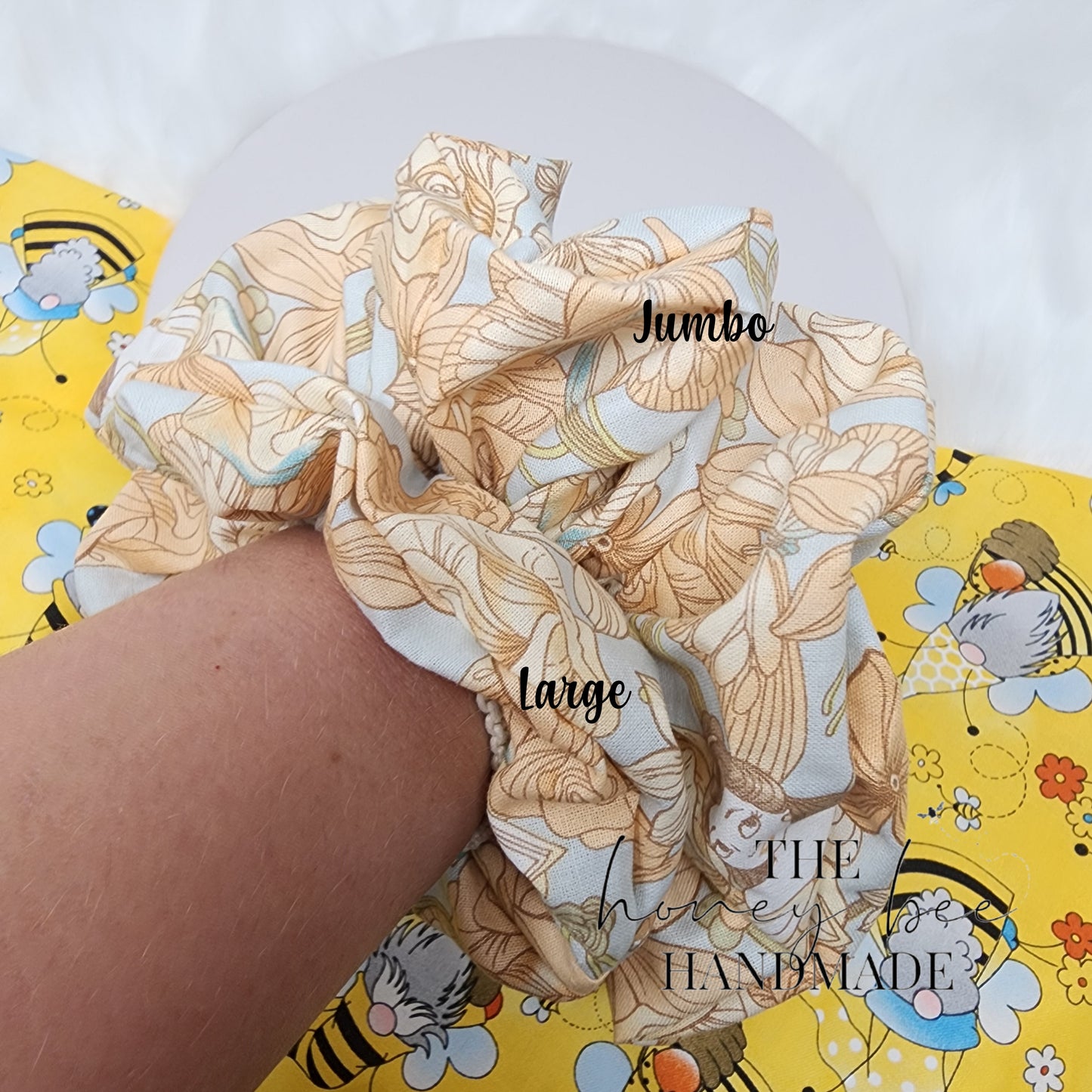 Floral Rose Princess Scrunchie