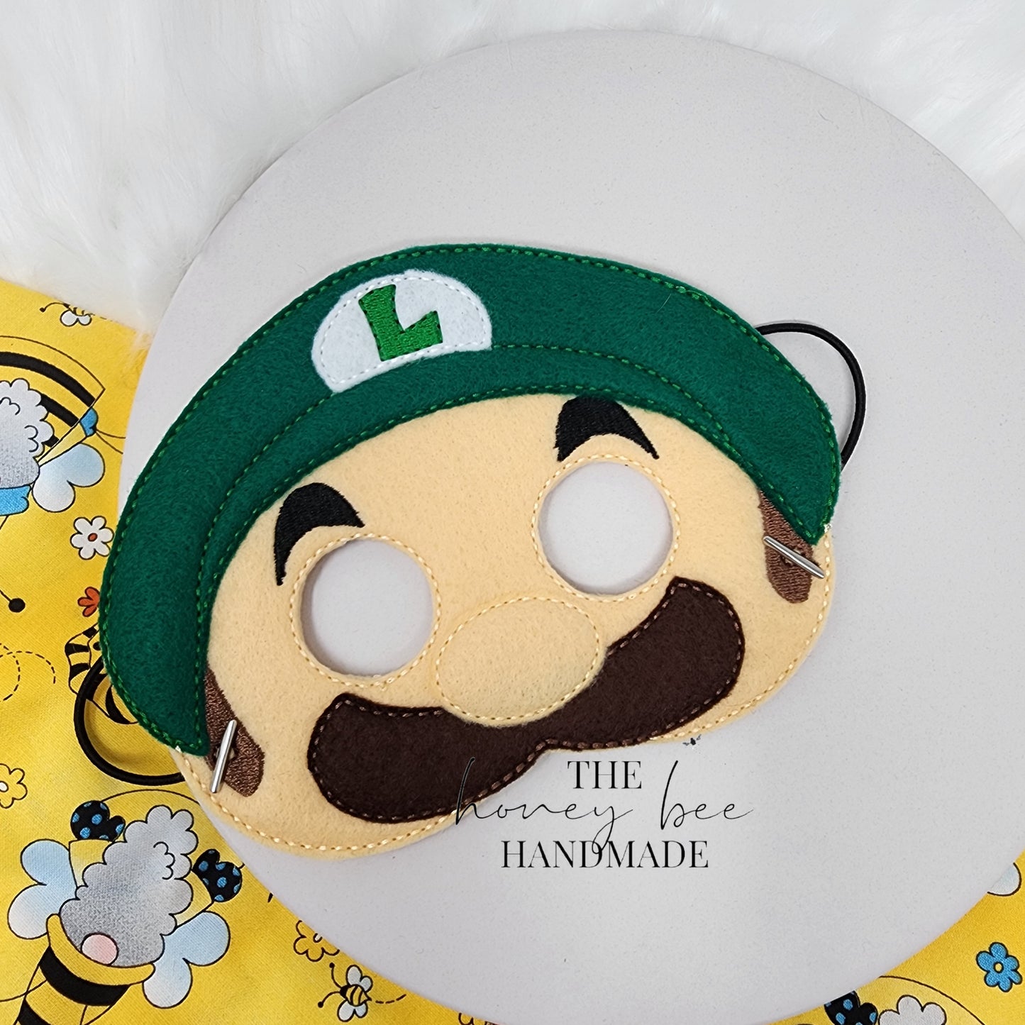 Green Plumber Dress Up Mask