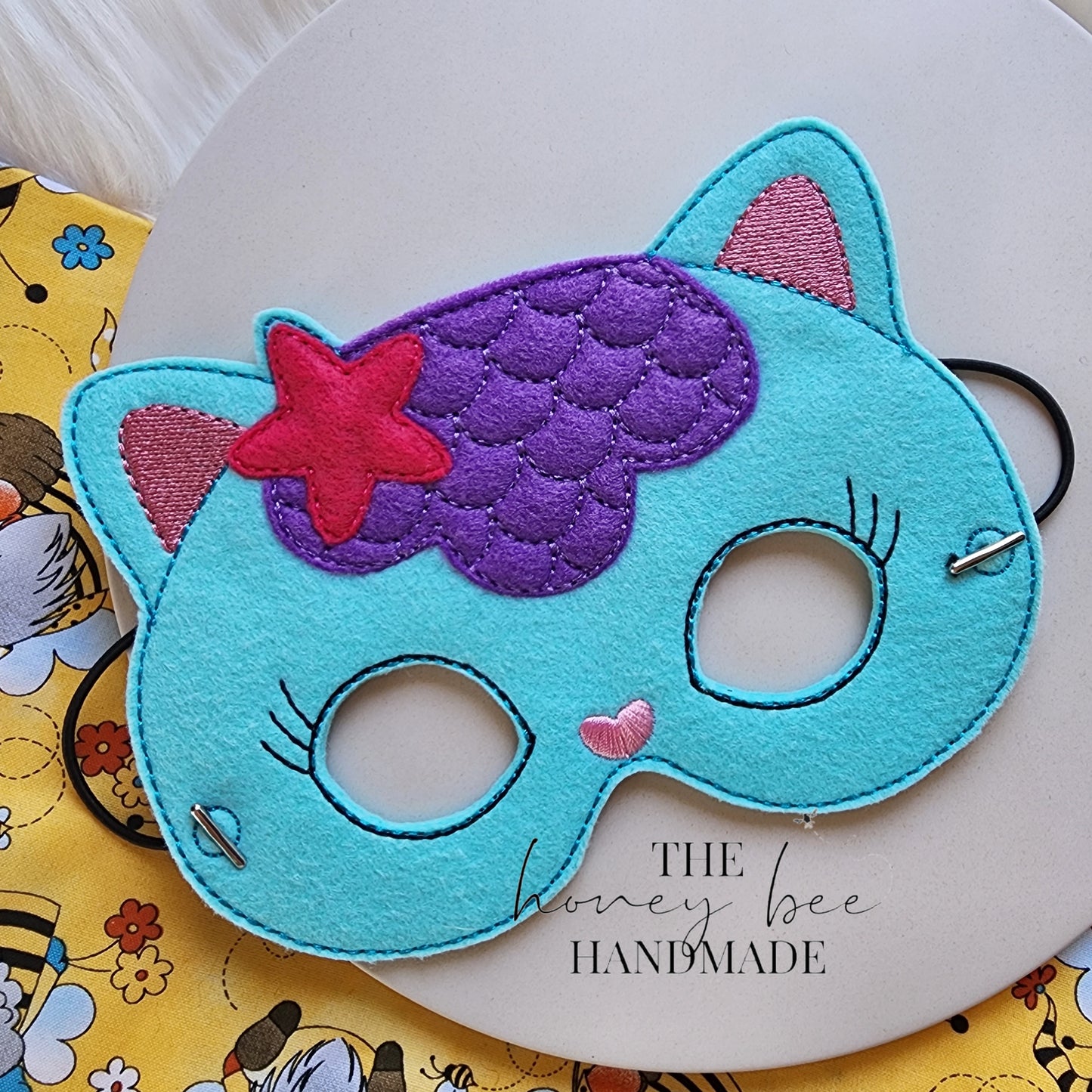 Mermaid Kitty Dress Up Mask