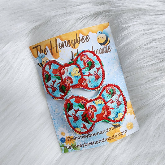 Mermaid Snap Clip Set