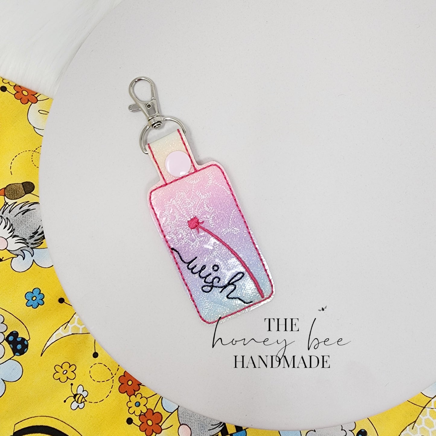 Rainbow Wish Key Fob