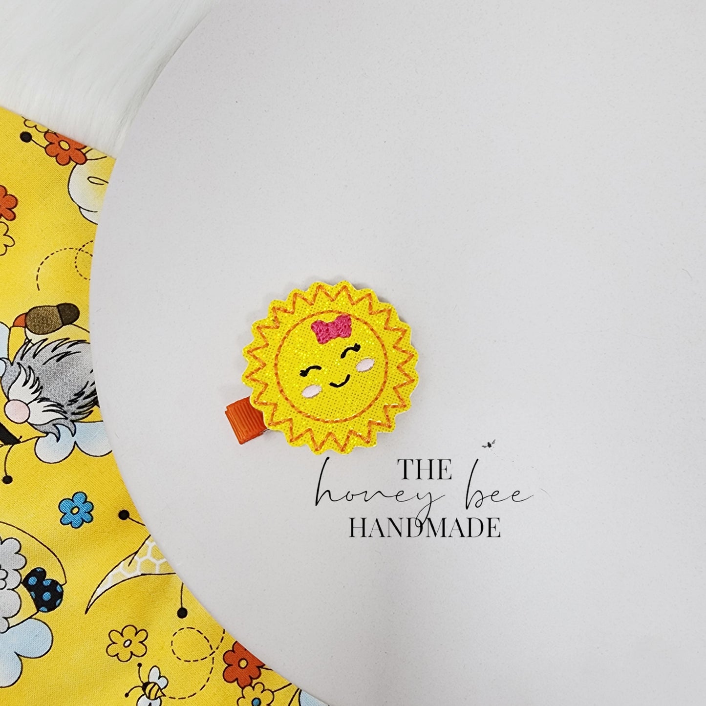 Sunshine Feltie Hair Clip