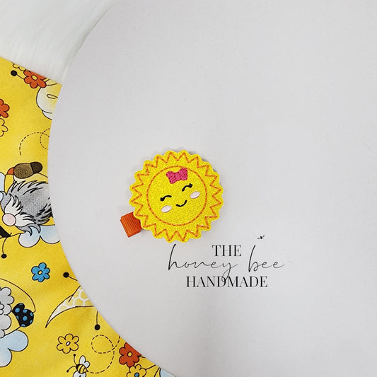 Sunshine Feltie Hair Clip