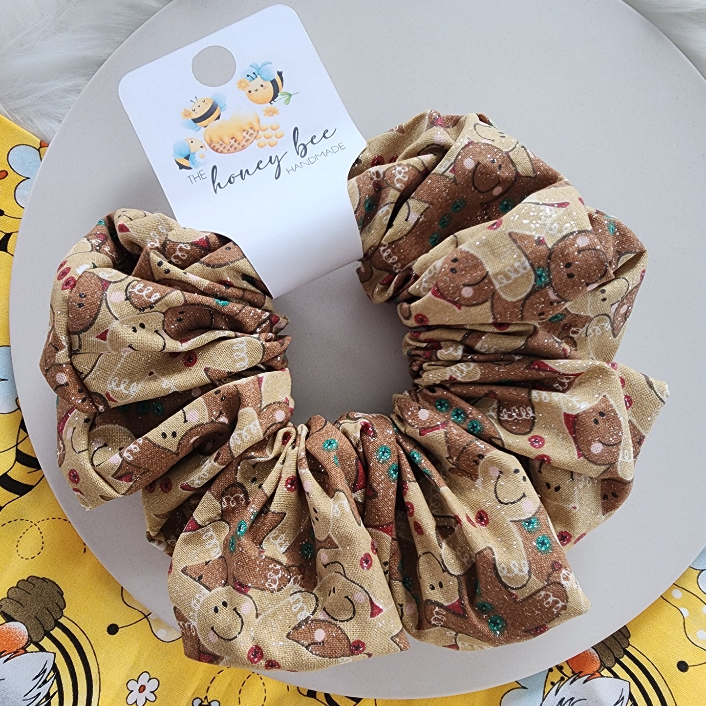 Gingerbread Scrunchie