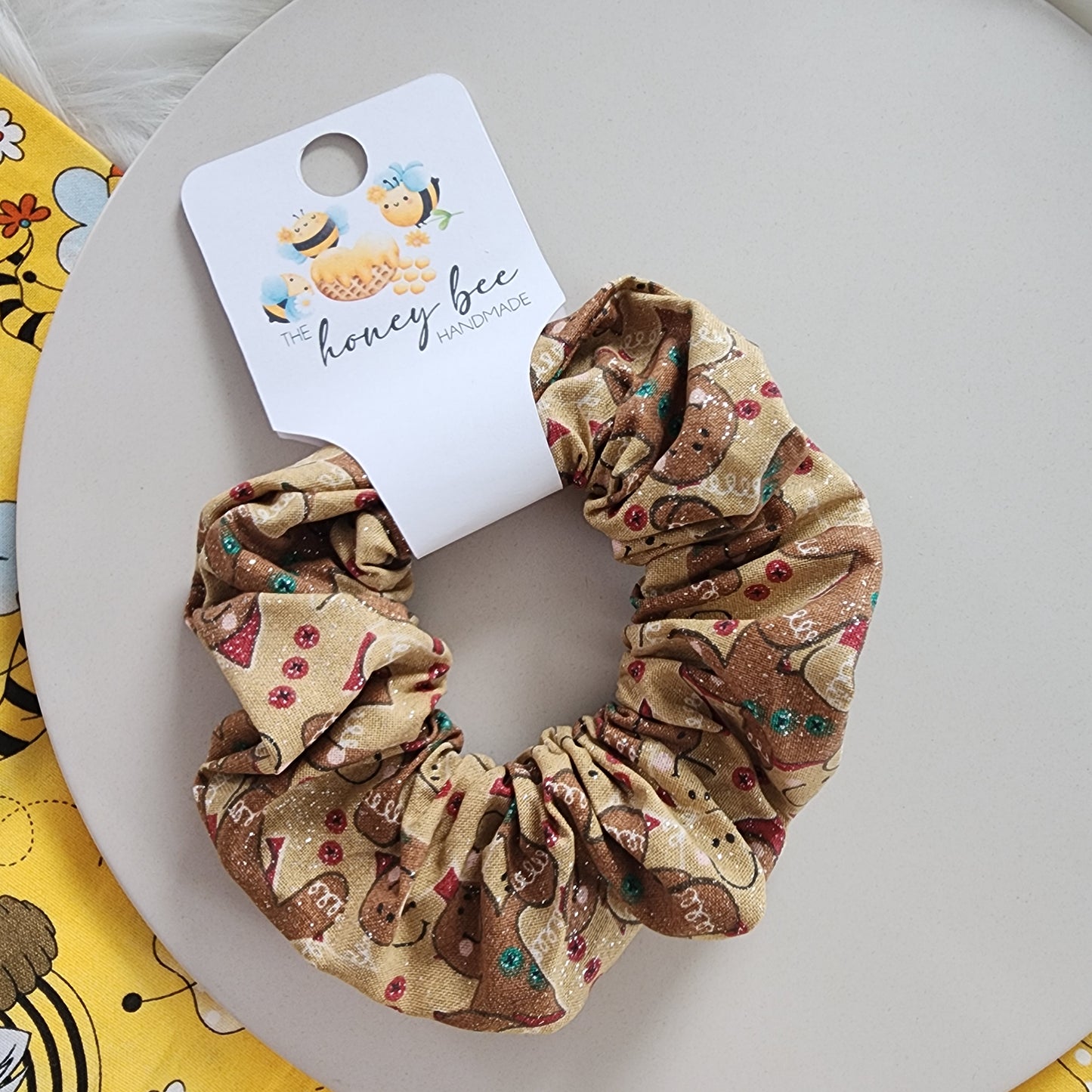 Gingerbread Scrunchie