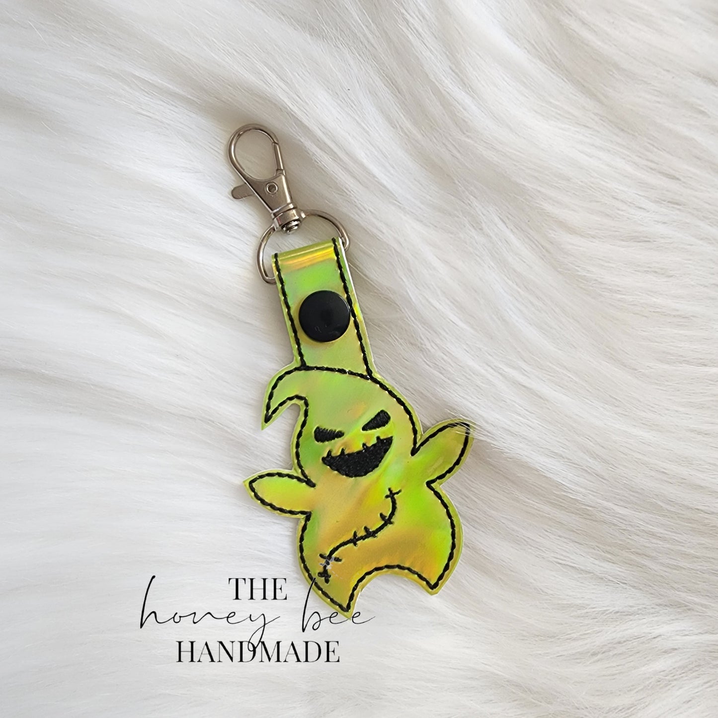 Holographic Boogie Monster Key Fob