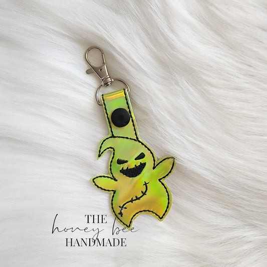 Holographic Boogie Monster Key Fob