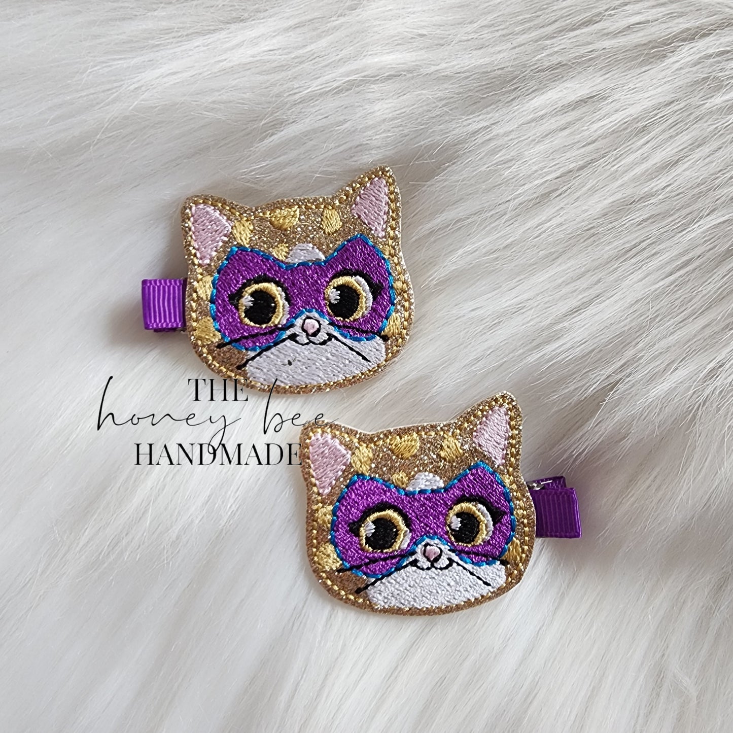 Hero Kitty Feltie Hair Clip
