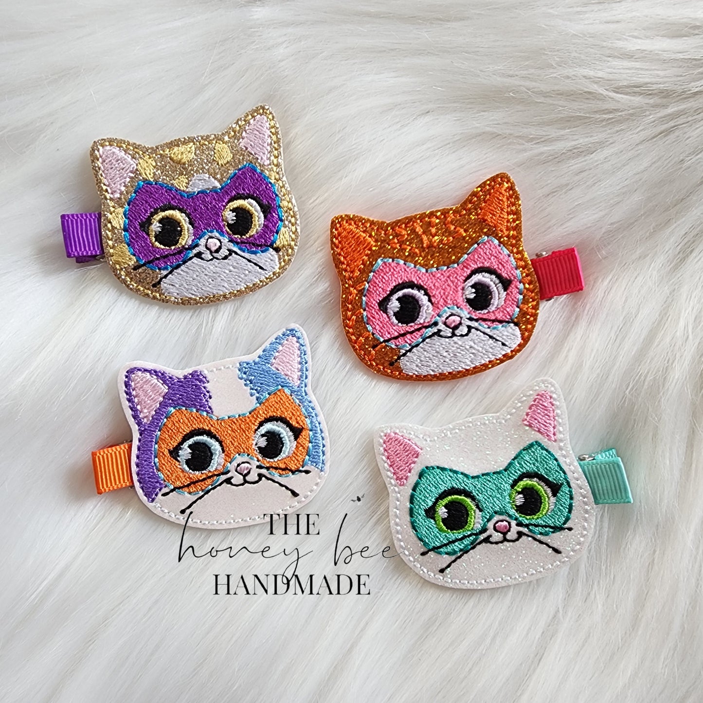 Hero Kitty Feltie Hair Clip