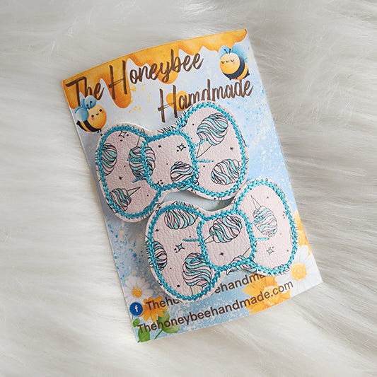 Cotton Candy Snap Clip Set