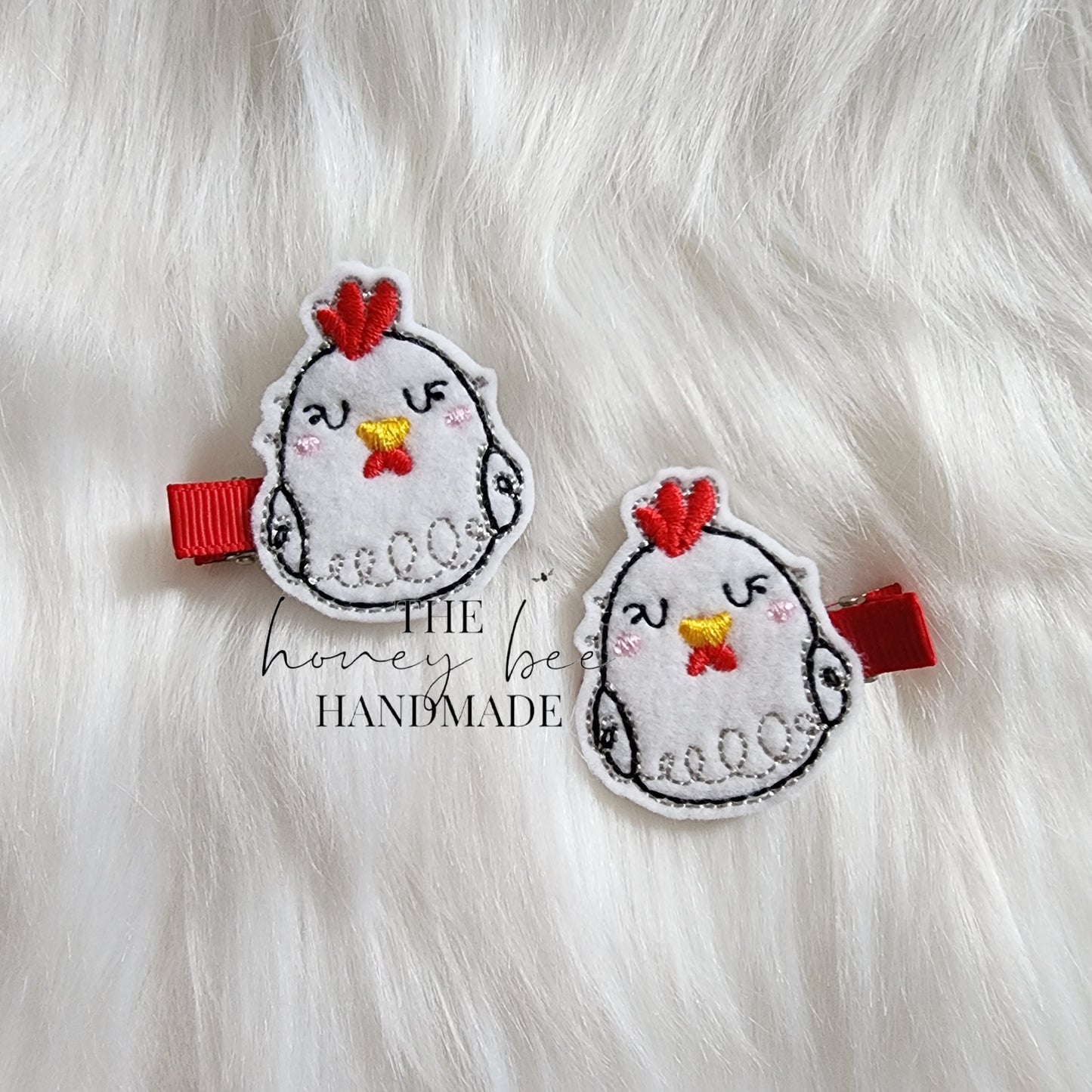 Doodle Farm Animal Feltie Hair Clip