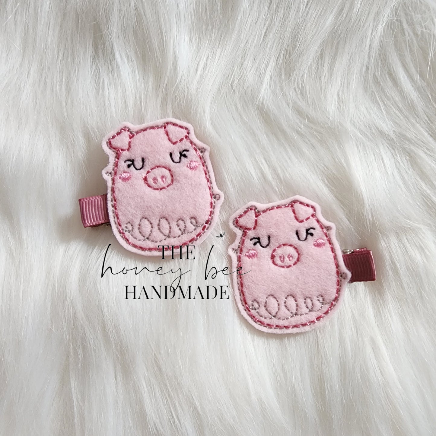 Doodle Farm Animal Feltie Hair Clip