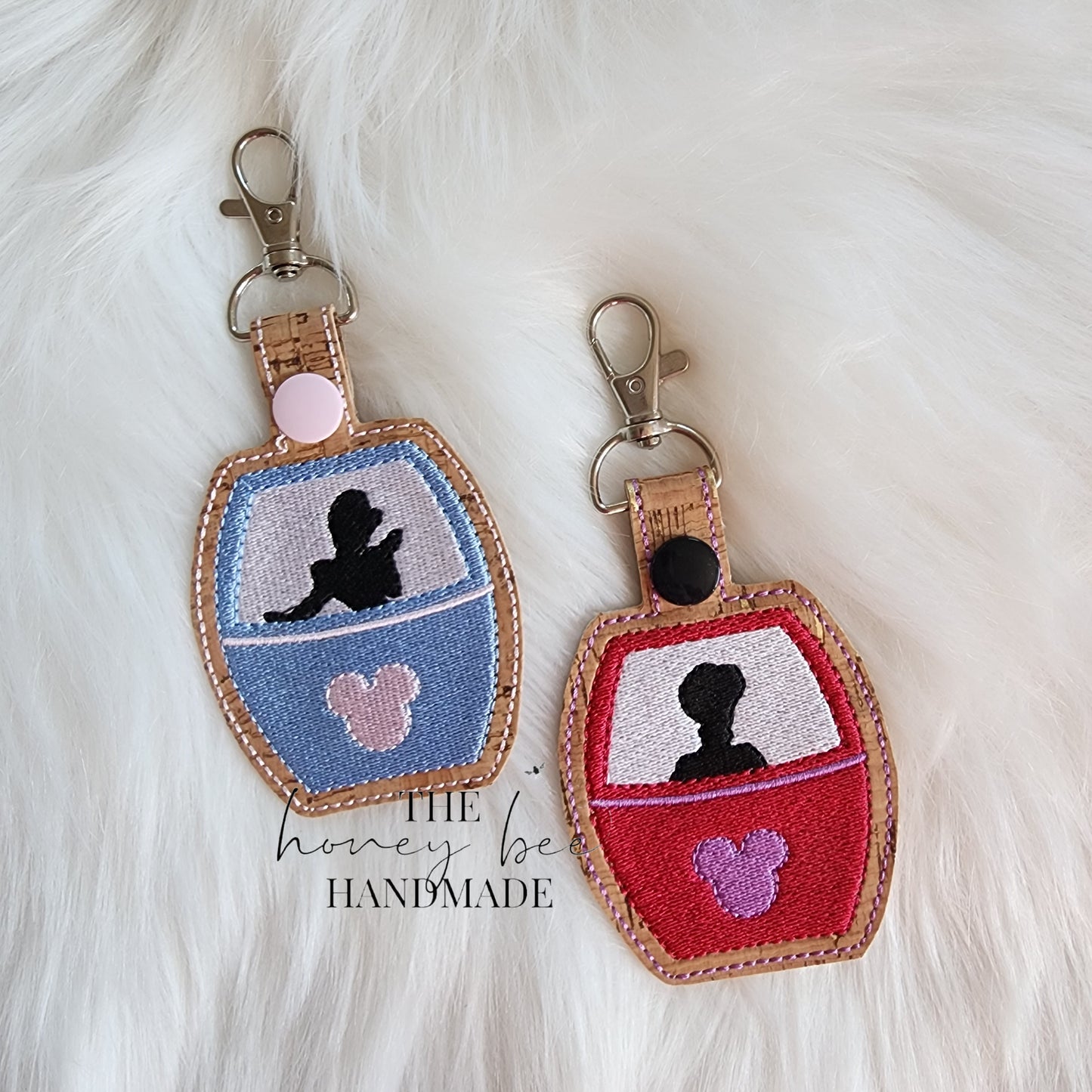 Slipper Princess Skyliner Key Fob