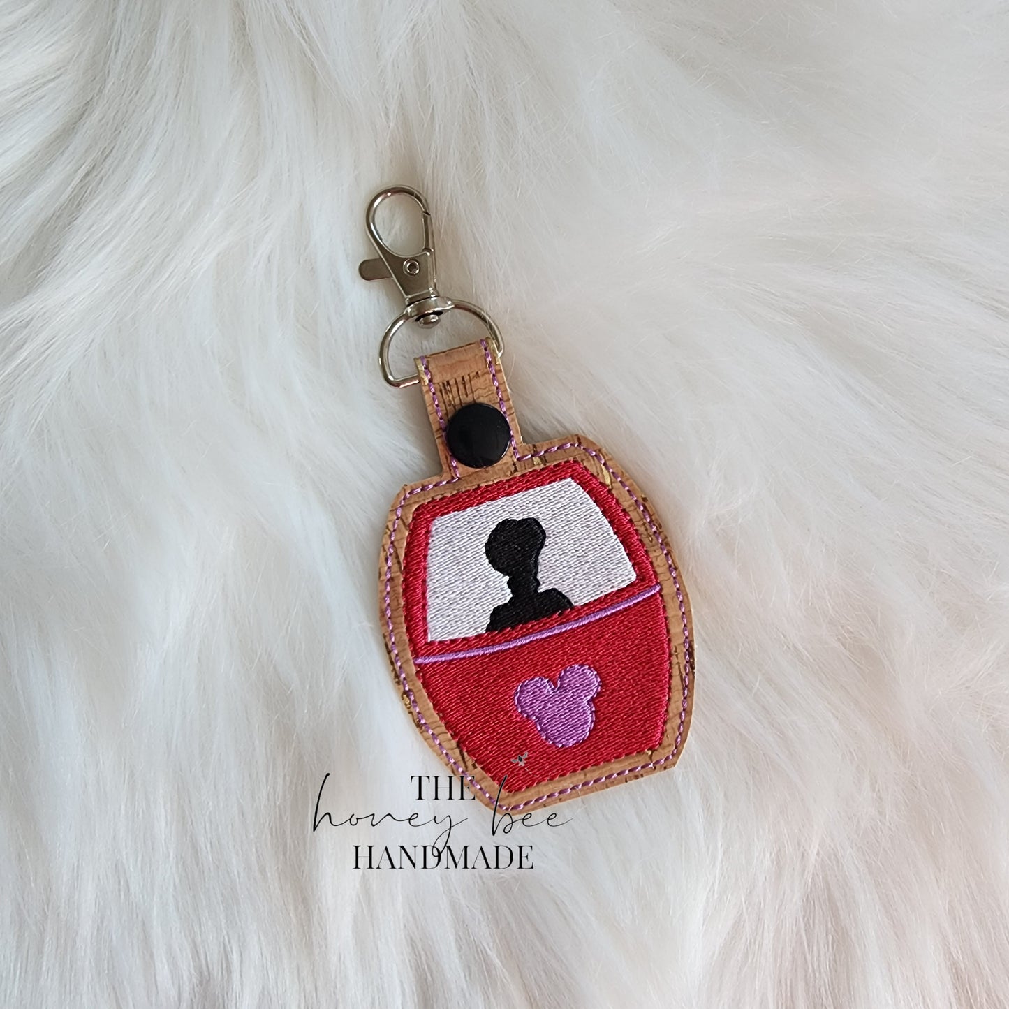 Slipper Princess Skyliner Key Fob