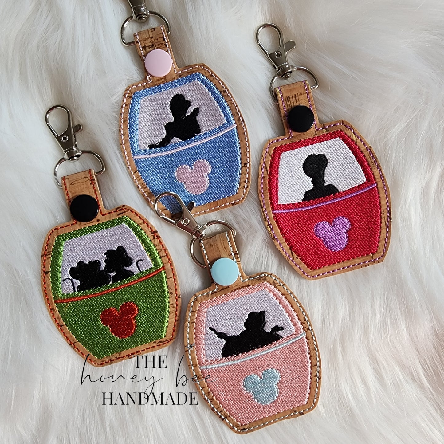 Slipper Princess Skyliner Key Fob