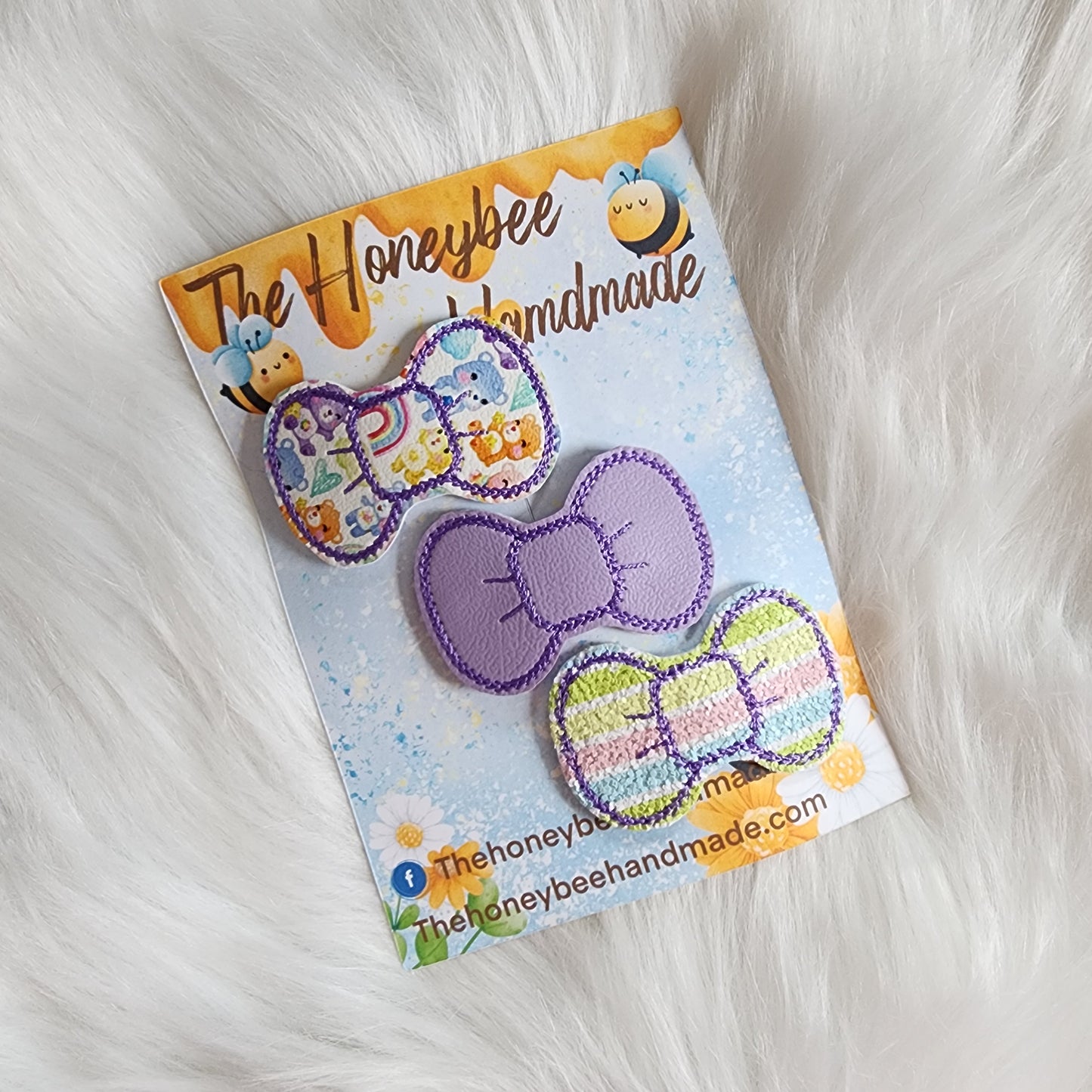 Caring Bears Snap Clip Set