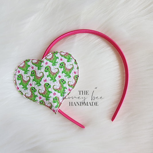 Green Heart Headband Slider