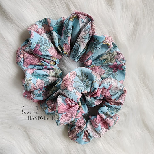 Floral Sea Princess Scrunchie