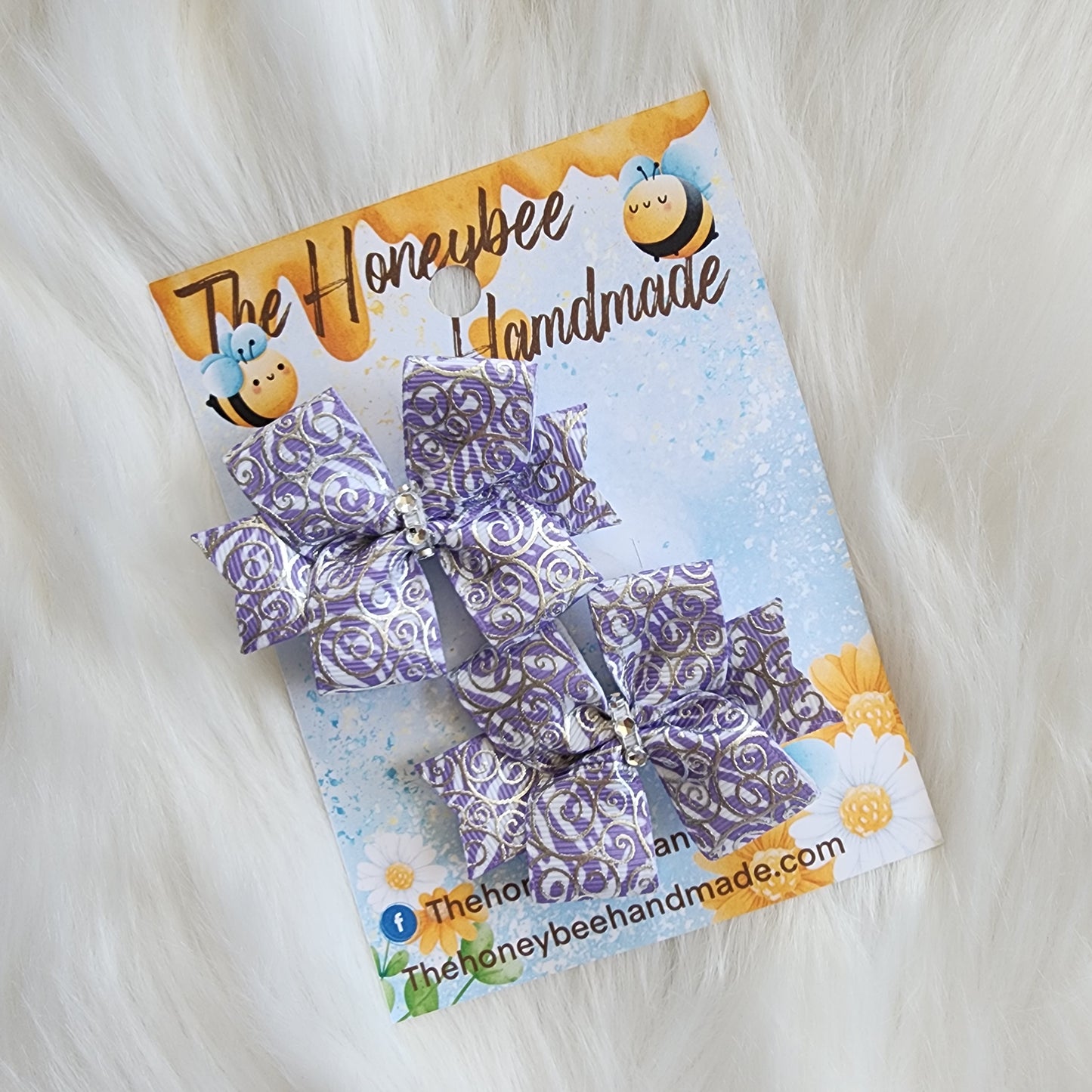 Purple Zebra Sweet 'n' Simple Piggy Set