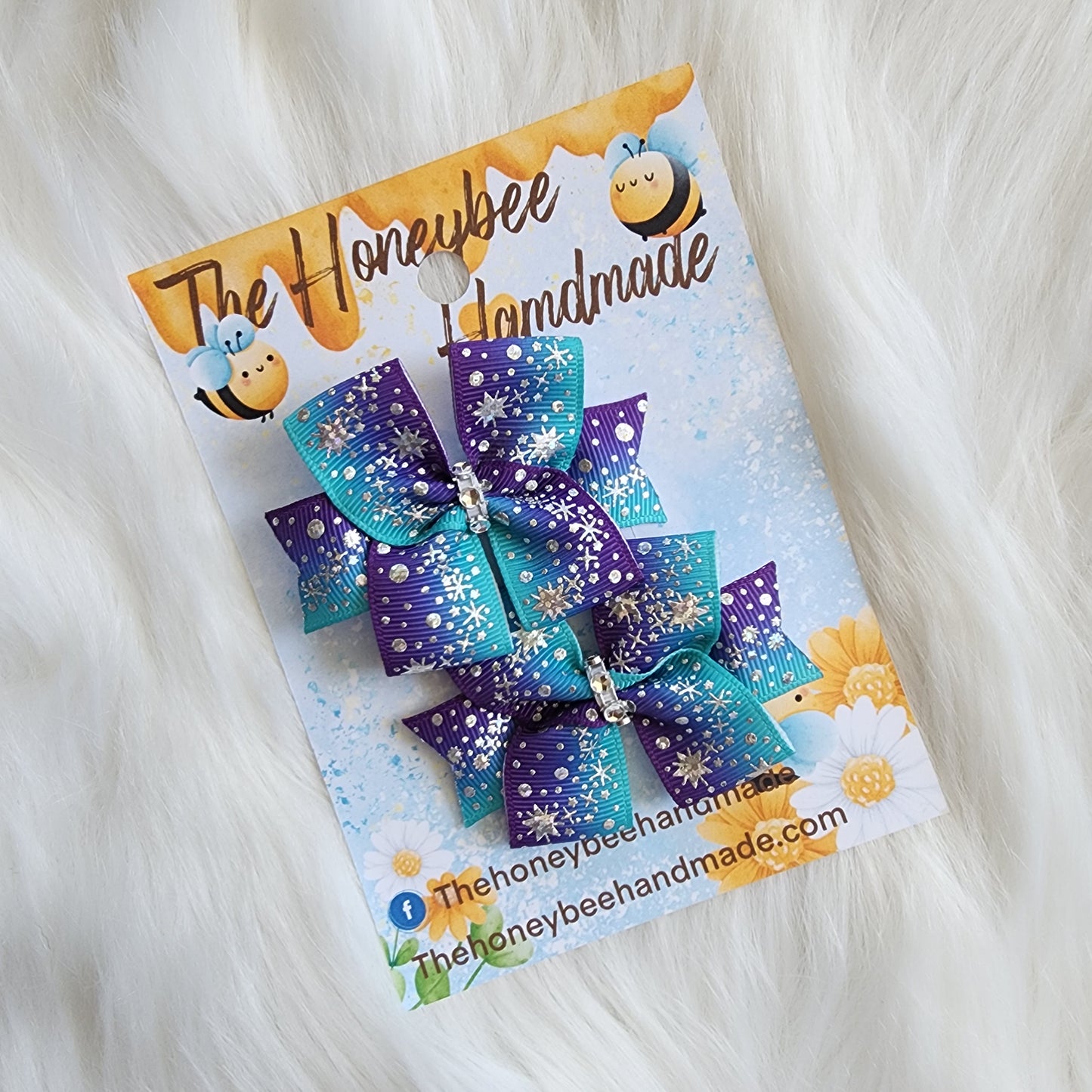 Purple Ombre Sparkles Sweet 'n' Simple Piggy Set