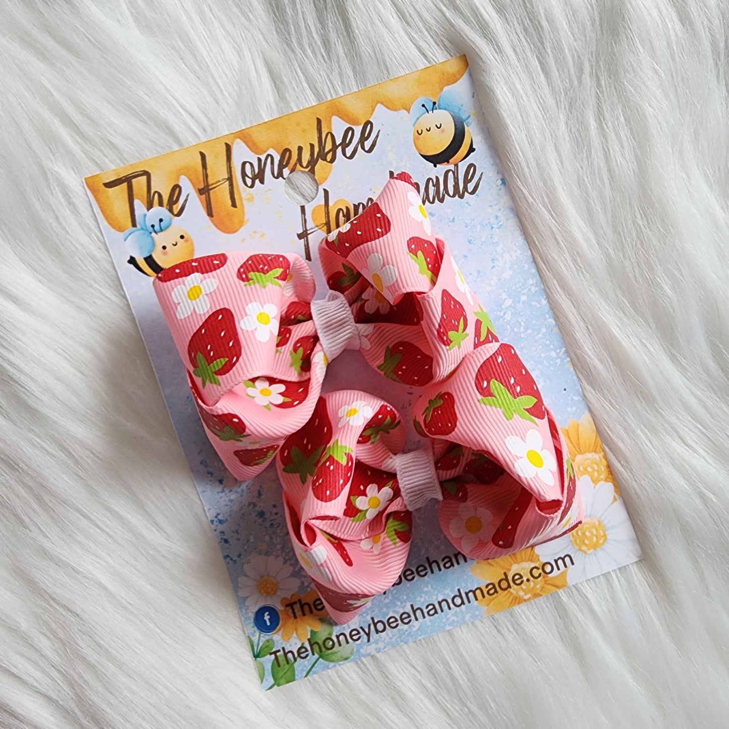 3in Strawberries Piggy Set