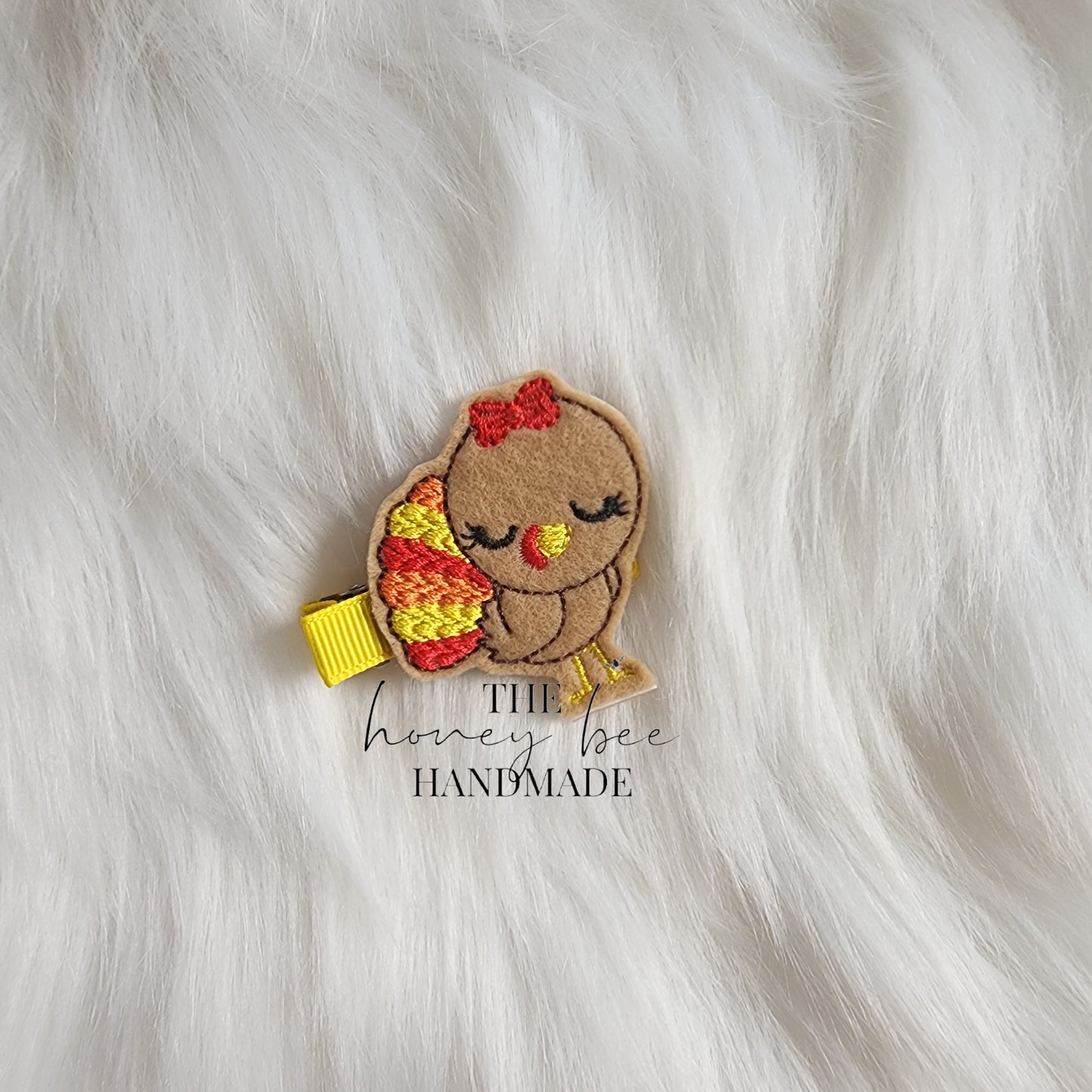 Turkey Shannon Feltie Hair Clip