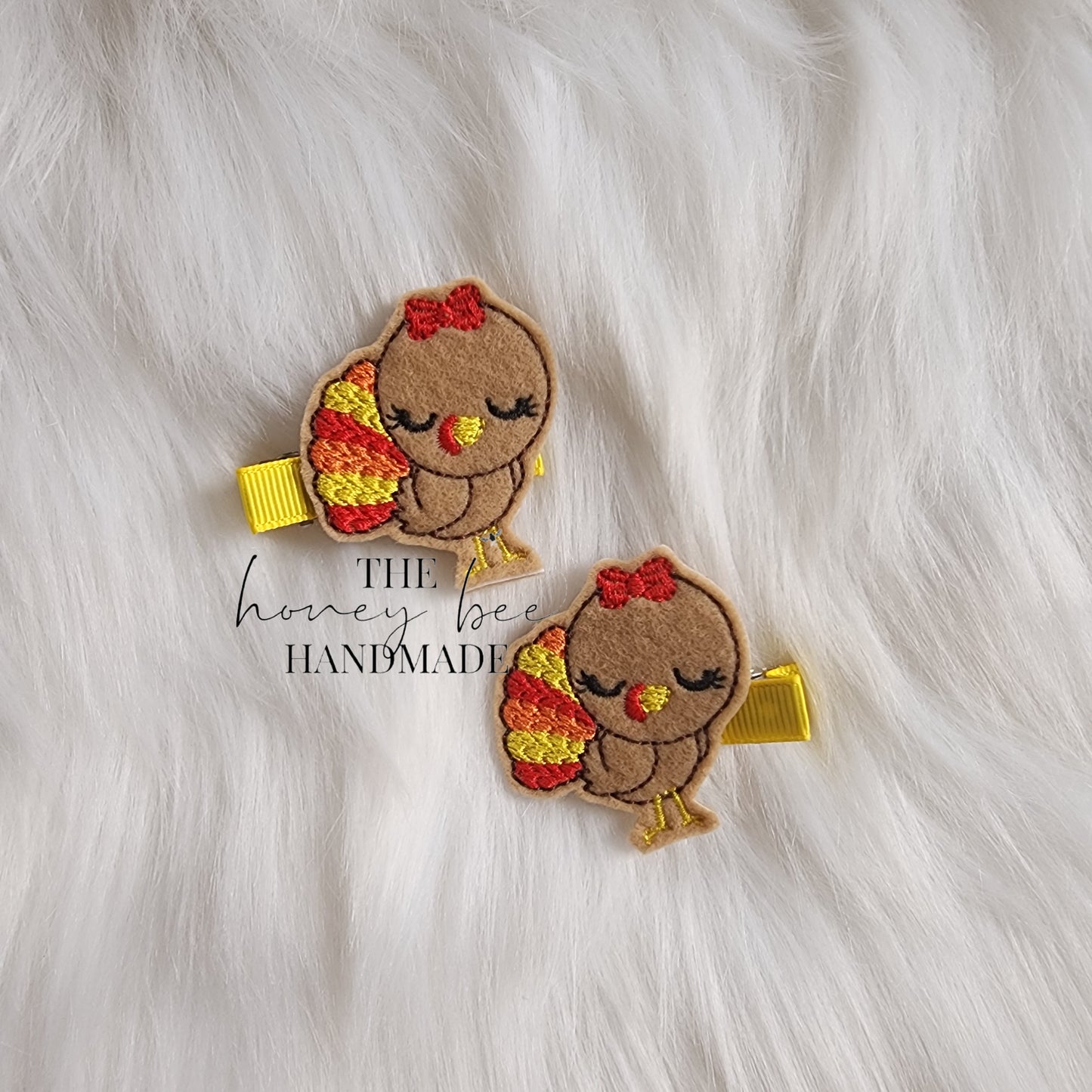 Turkey Shannon Feltie Hair Clip