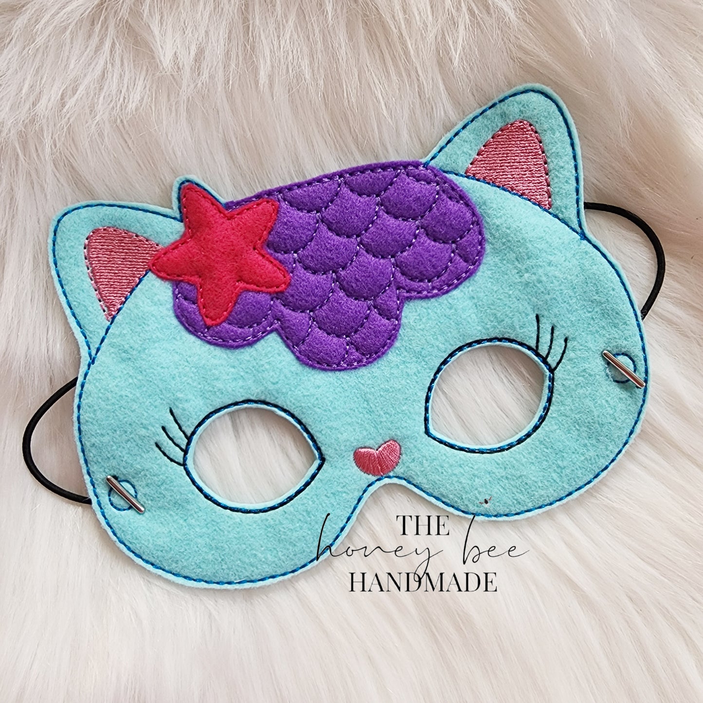 Mermaid Kitty Dress Up Mask