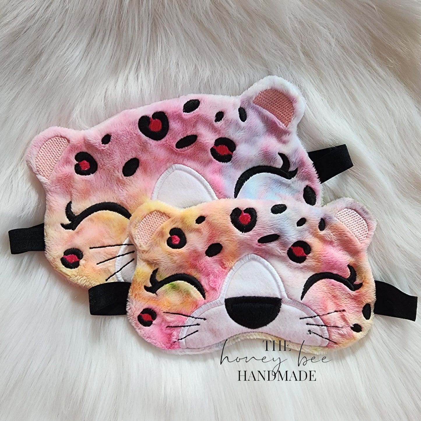 Rainbow Leopard Sleep Mask