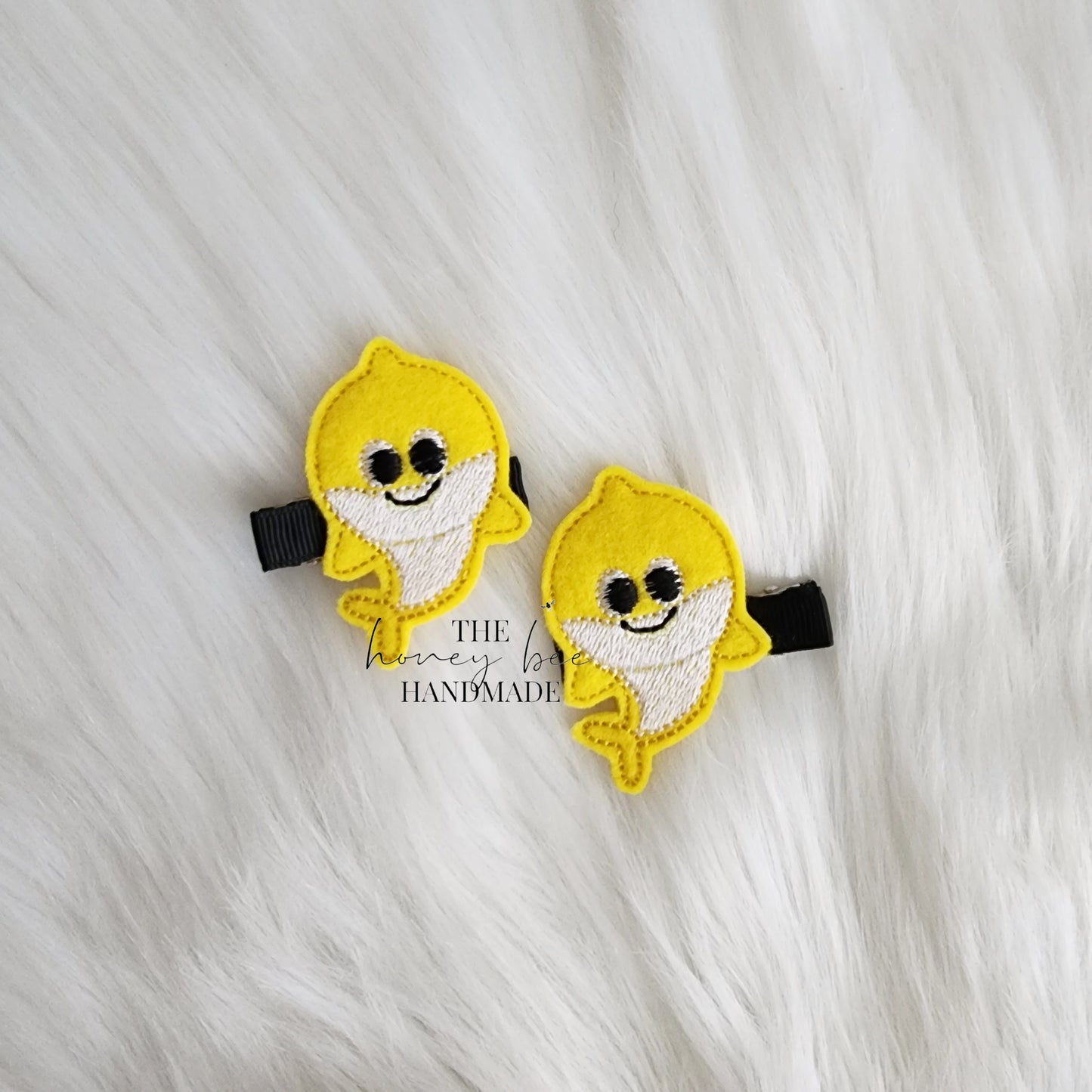 Shark Family Feltie Hair Clip