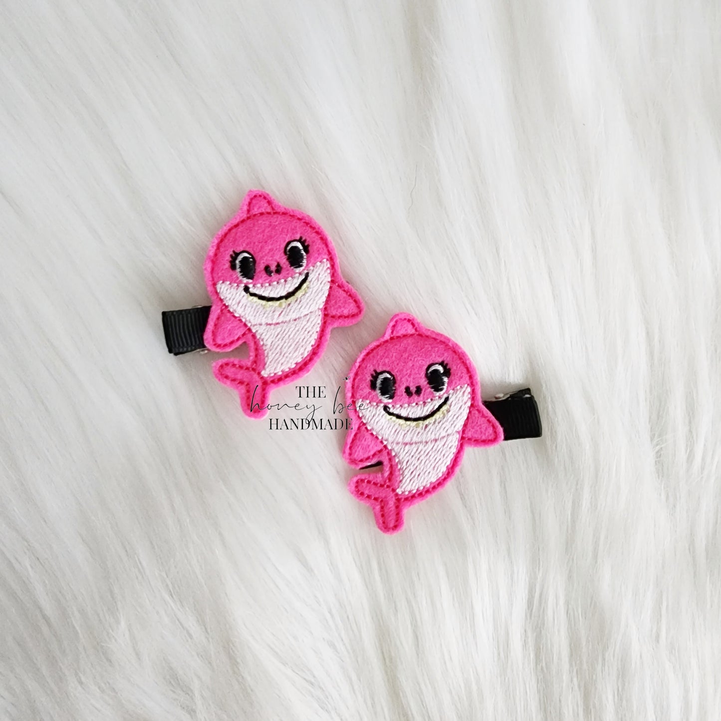 Shark Family Feltie Hair Clip