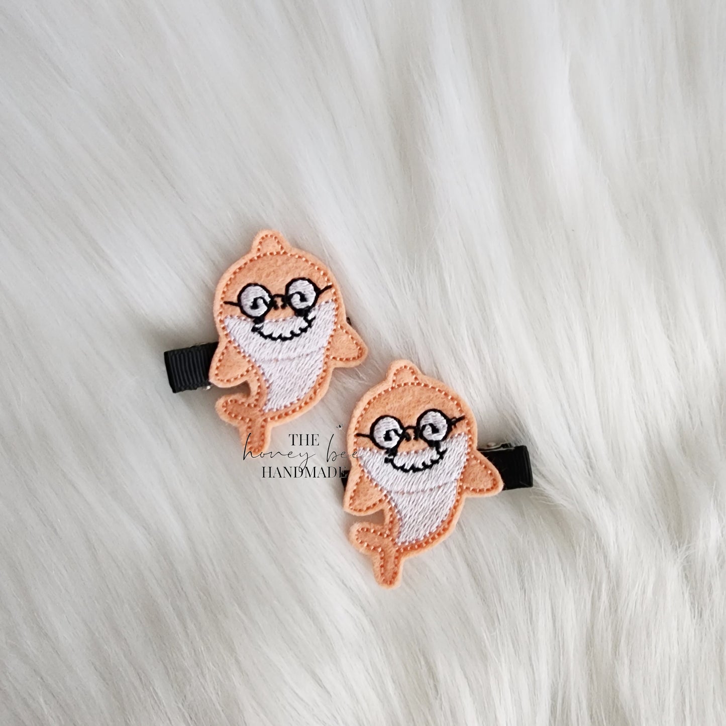 Shark Family Feltie Hair Clip