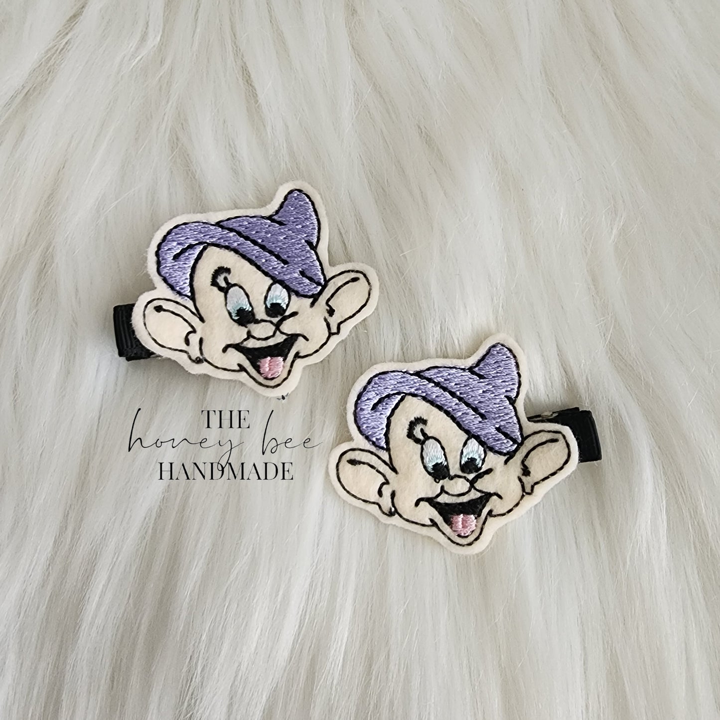 Dopey Dwarf Feltie Hair Clip