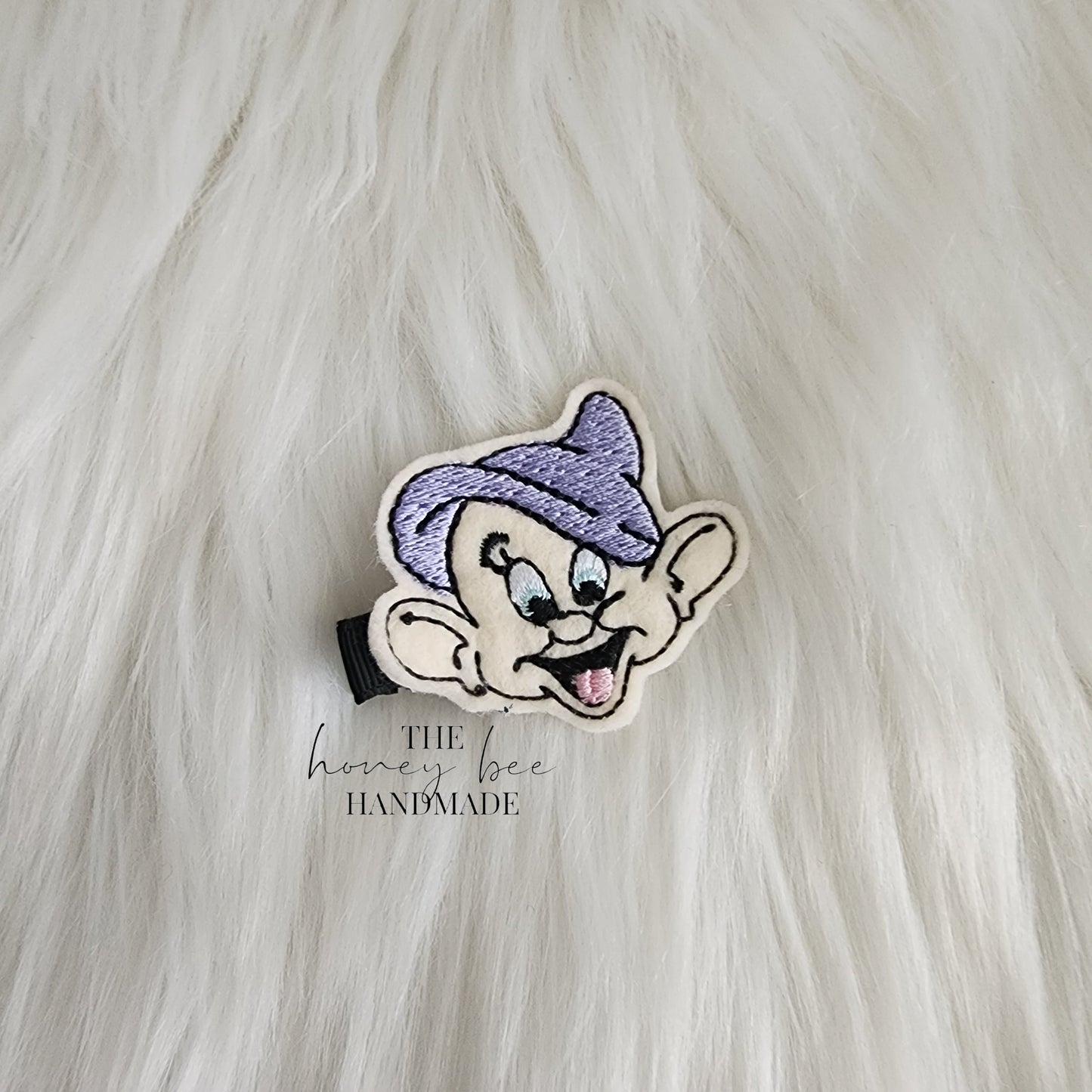 Dopey Dwarf Feltie Hair Clip