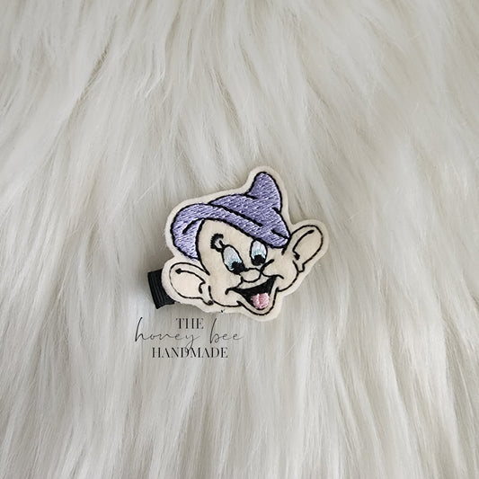 Dopey Dwarf Feltie Hair Clip
