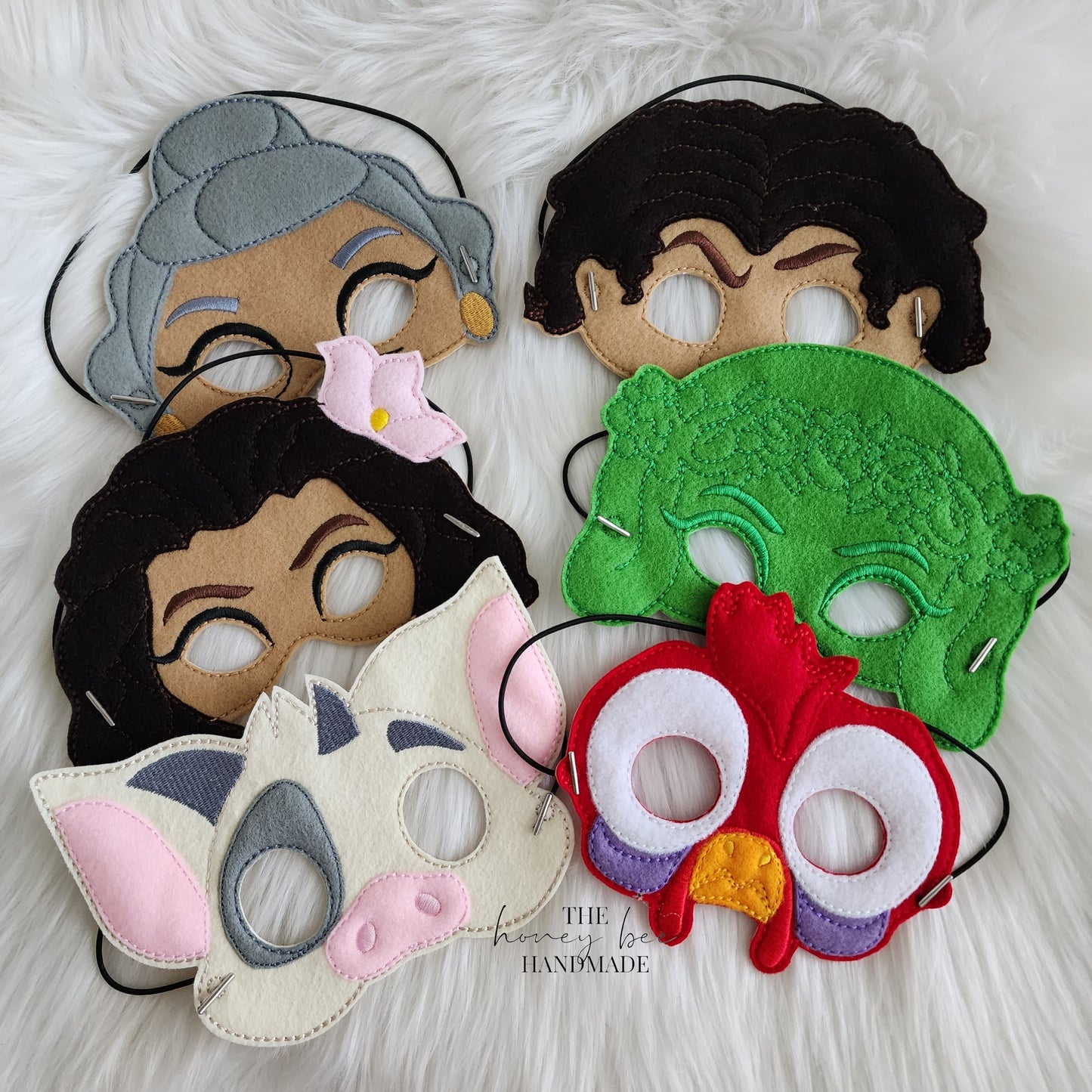 Polynesian Family Dress Up Masks