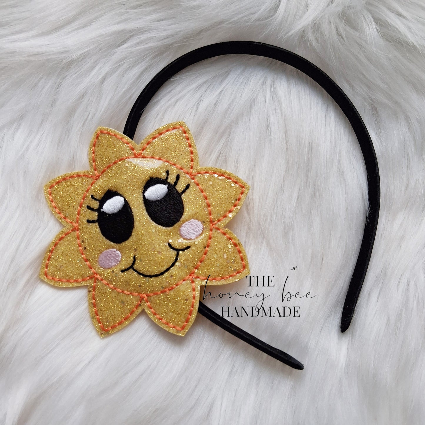 Glitter Sunshine Headband Slider