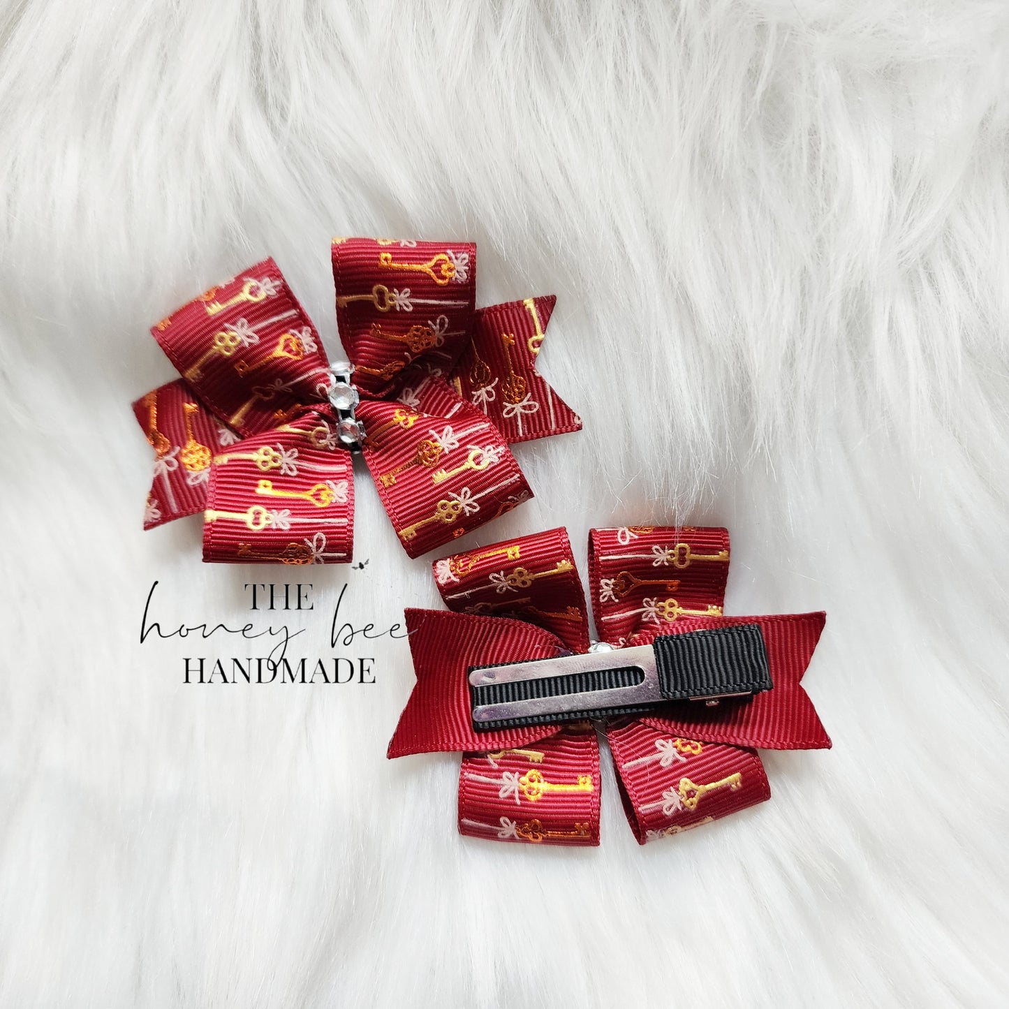 Maroon Steampunk Keys Sweet 'n' Simple Piggy Set