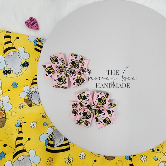 Lt Pink Honeybee Sweet 'n' Simple Piggy Set