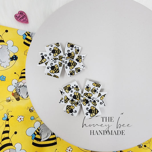 White Honeybee Sweet 'n' Simple Piggy Set