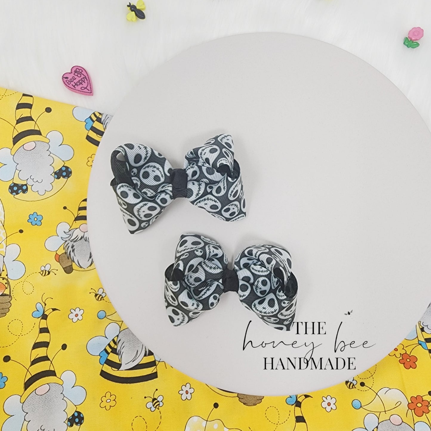 3in Skeleton Head Piggy Set