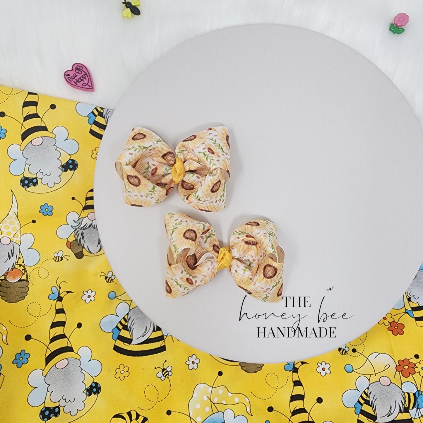 3in Sunflower Piggy Set