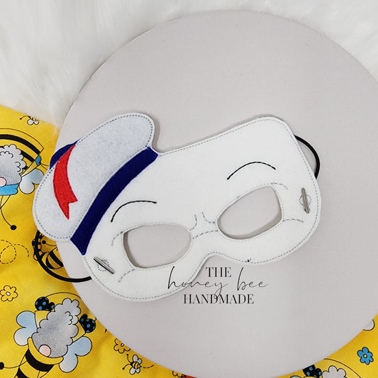 Marshmallow Man Dress Up Mask