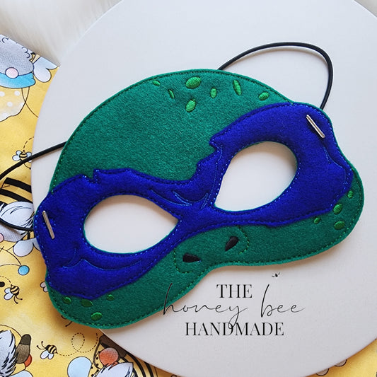 Blue Turtle Dress Up Mask
