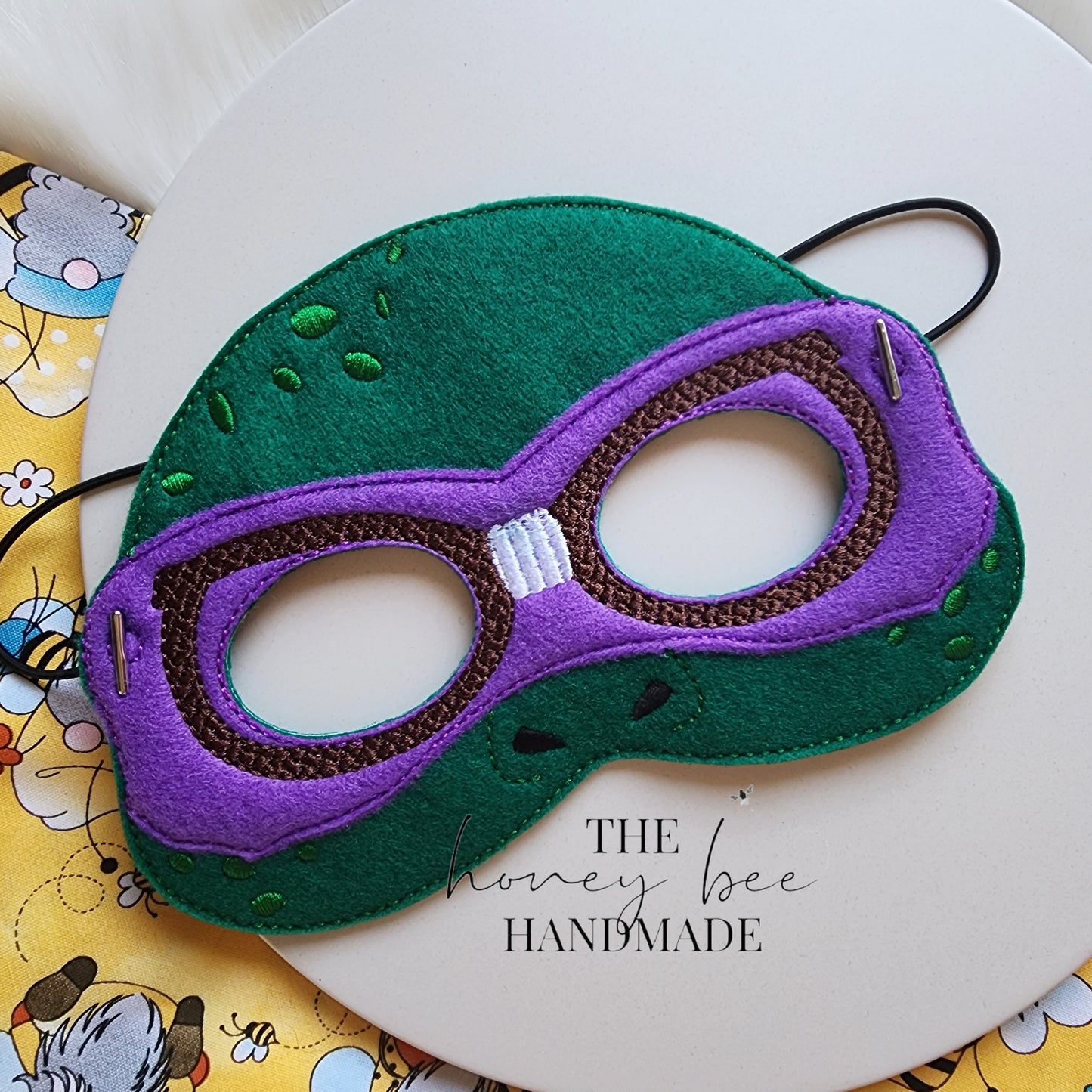 Purple Turtle Dress Up Mask