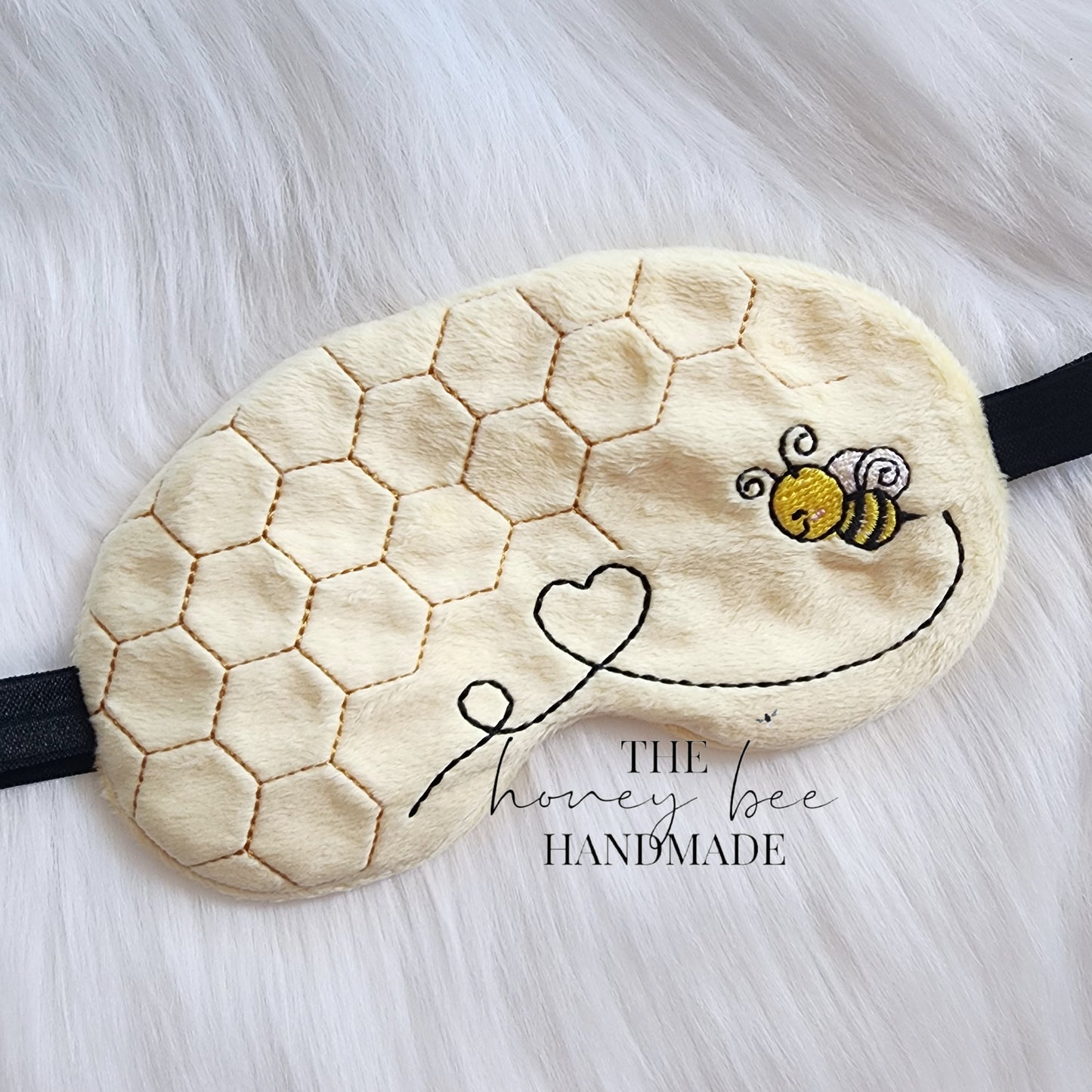 Bee Honeycomb Sleep Mask