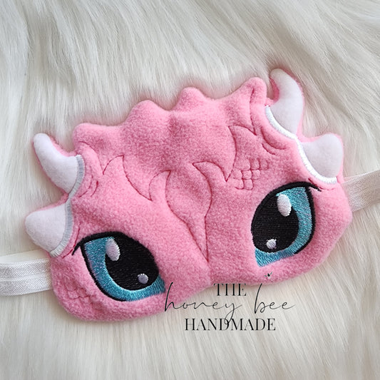 Pink Dragon Sleep Mask
